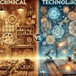 Technical vs Technological