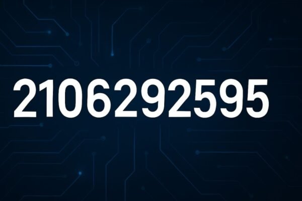 2106292595: 7 Shocking Facts You Need to Know Today 2106292595
